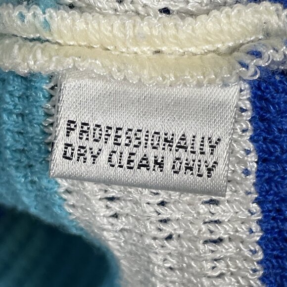 St John Sports Knits Womens Tank Top/Cardigan Set Size S/M Striped Button Up - Picture 8 of 16